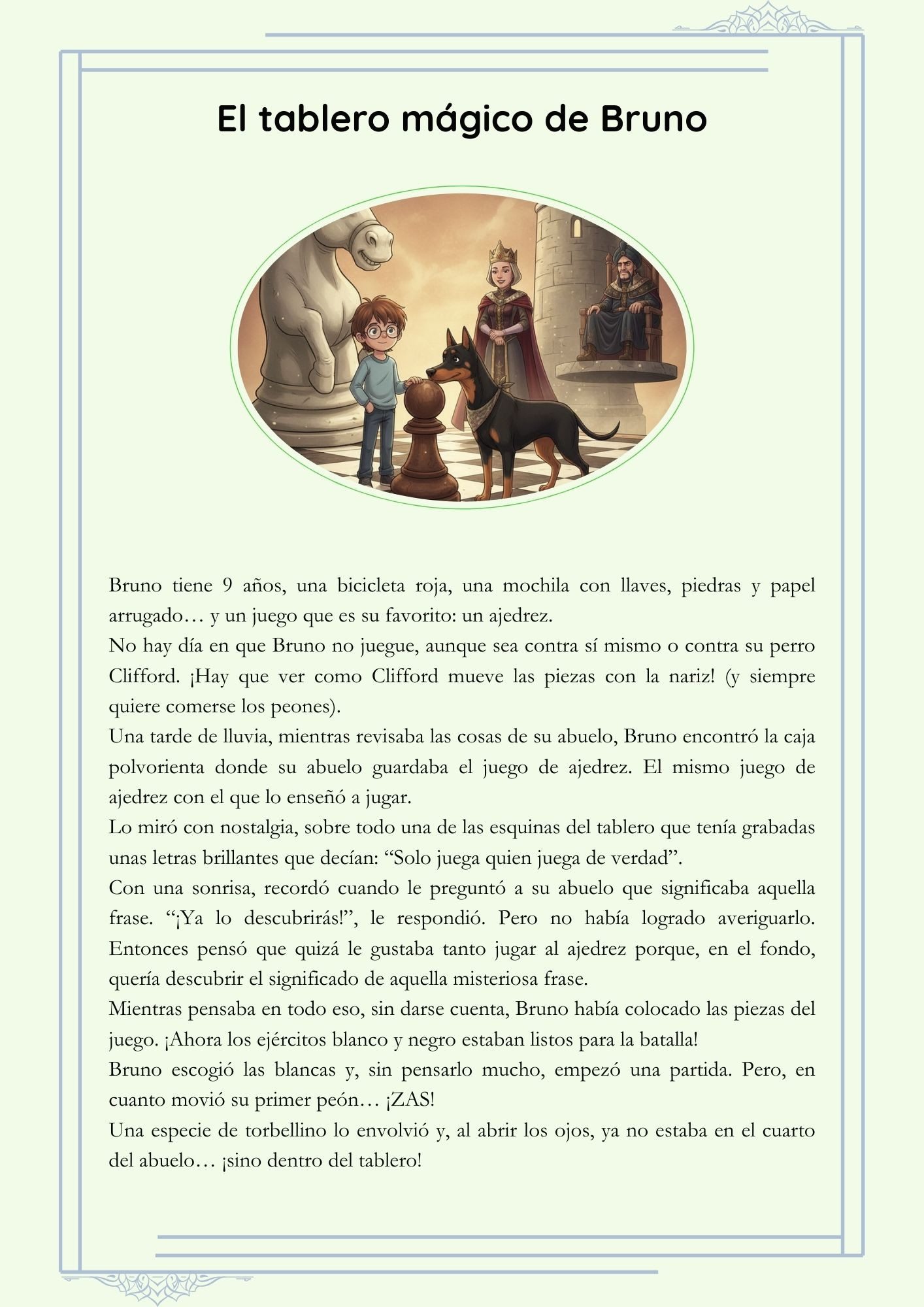 3.- El tablero mágico de Bruno (Lectura) 1