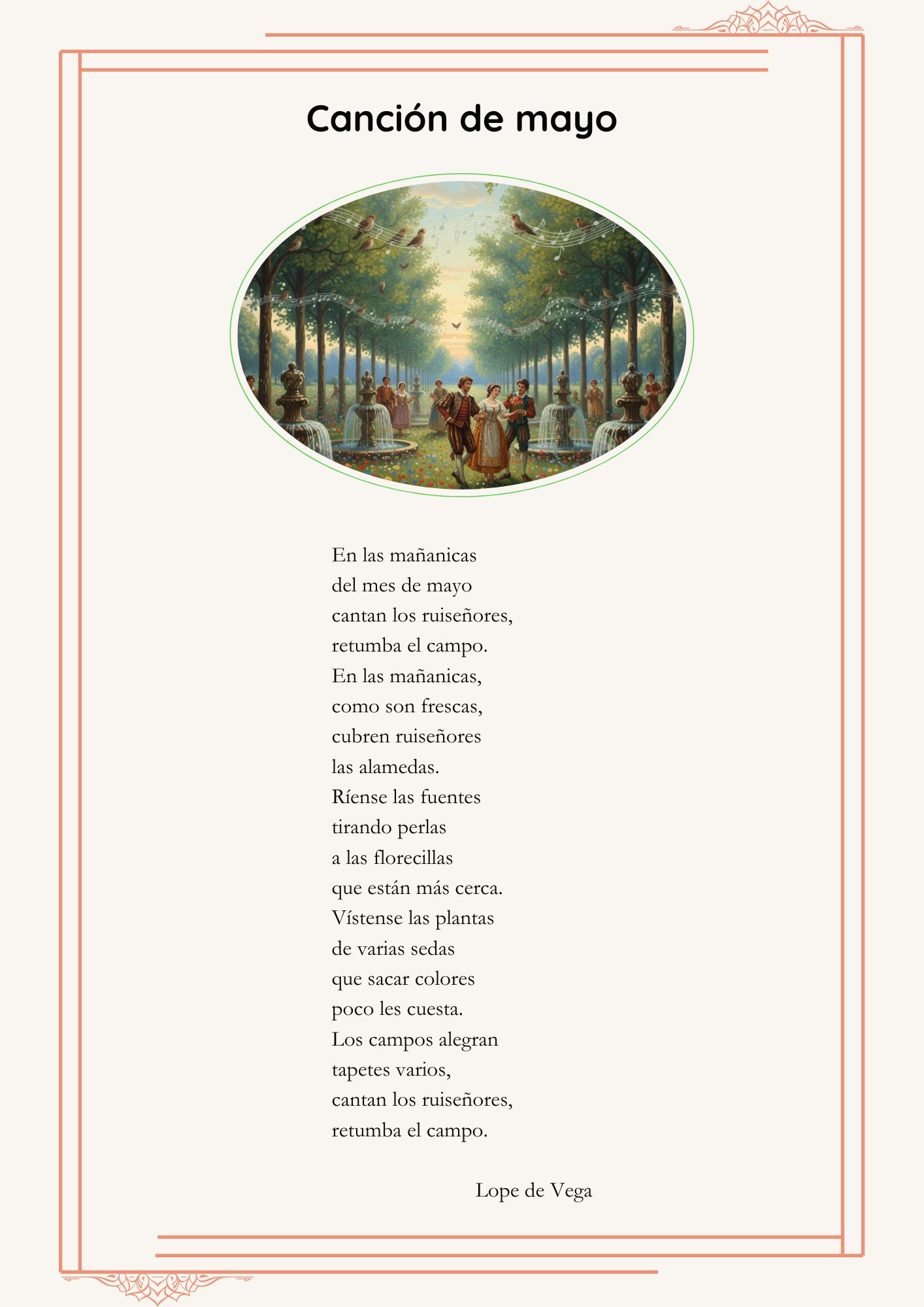 4.- Canción de mayo (Lectura)