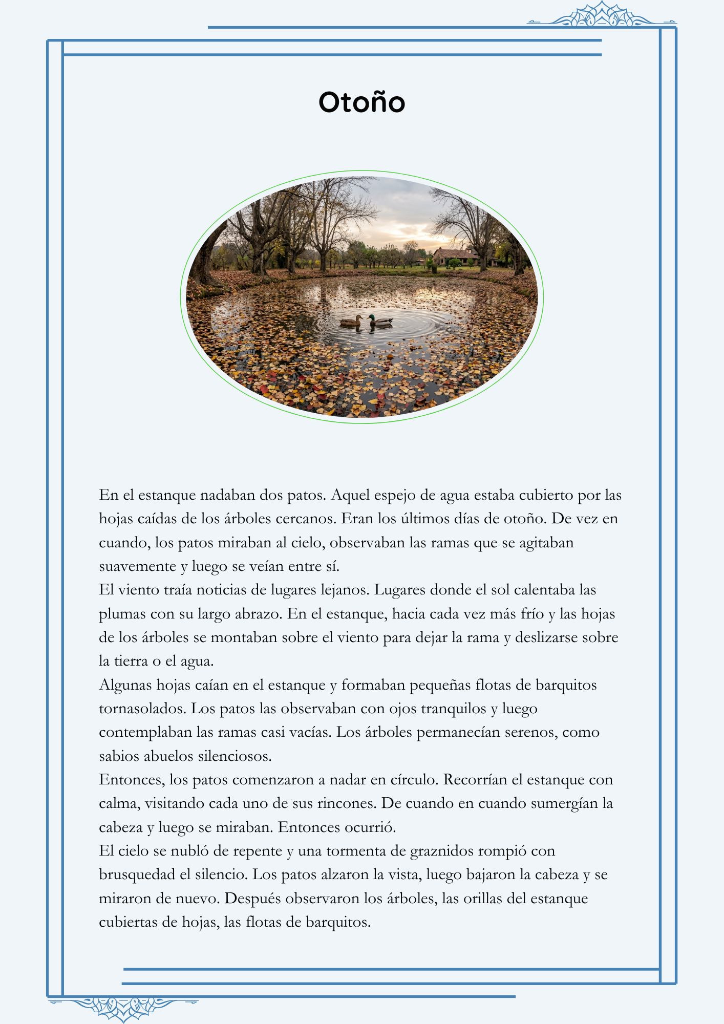 5.- Otoño (Lectura) 1