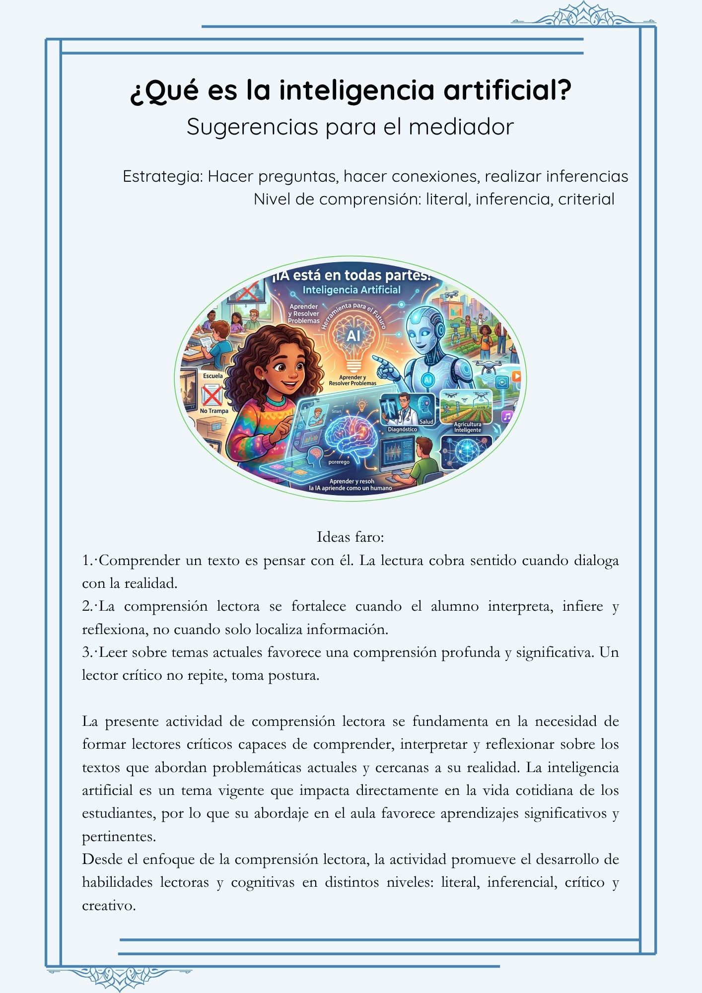 6.- ¿Qué es la inteligencia artificial (Sugerencias para el mediador) 1